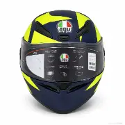 کلاه کاسکت AGV K1 S Soleluna فک ثابت زرد و آبی